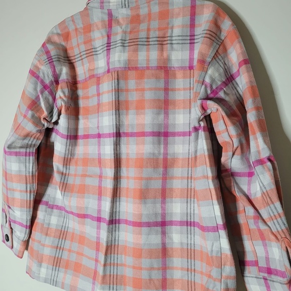 Multicolor Flannel Shacket (Shirt Jacket) - Picture 2 of 3